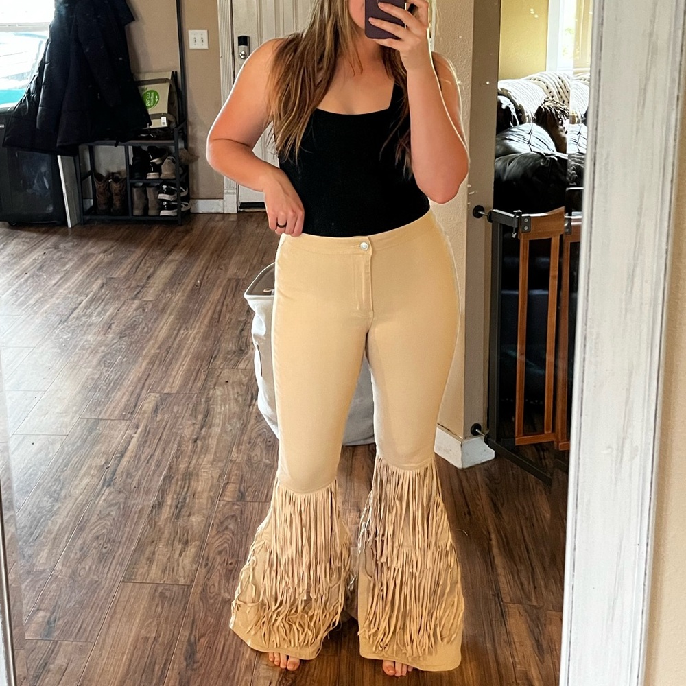 Bell bottom jeans